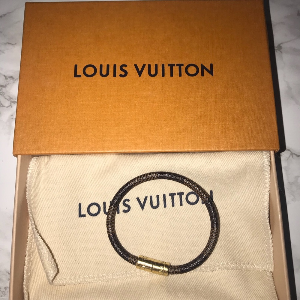 Louis Vuitton Keep it Bracelet Damier Ebene